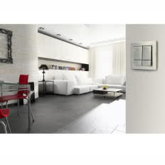 Osprzęt elektroinstalacyjny Ospel - seria Sonata Stal Inox
